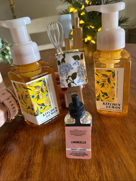 Bath & Body Works Other - Bundle of Kitchen Lemon Hand Soaps Kitchen Wallflower & 1 Limoncello plug in